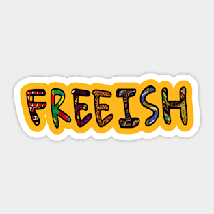 FREEISH - Front Sticker